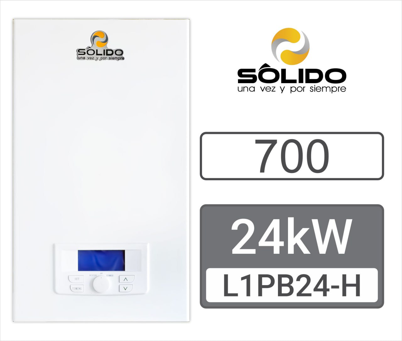 Ջեռուցման կաթսաներ SOLIDO L1PB24-H